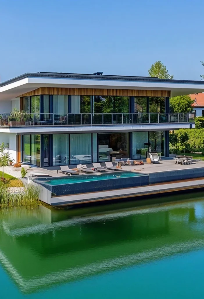 Mobile Ansicht einer Villa, Immobilienmaklerin am Ammersee Myriam Goldhofer